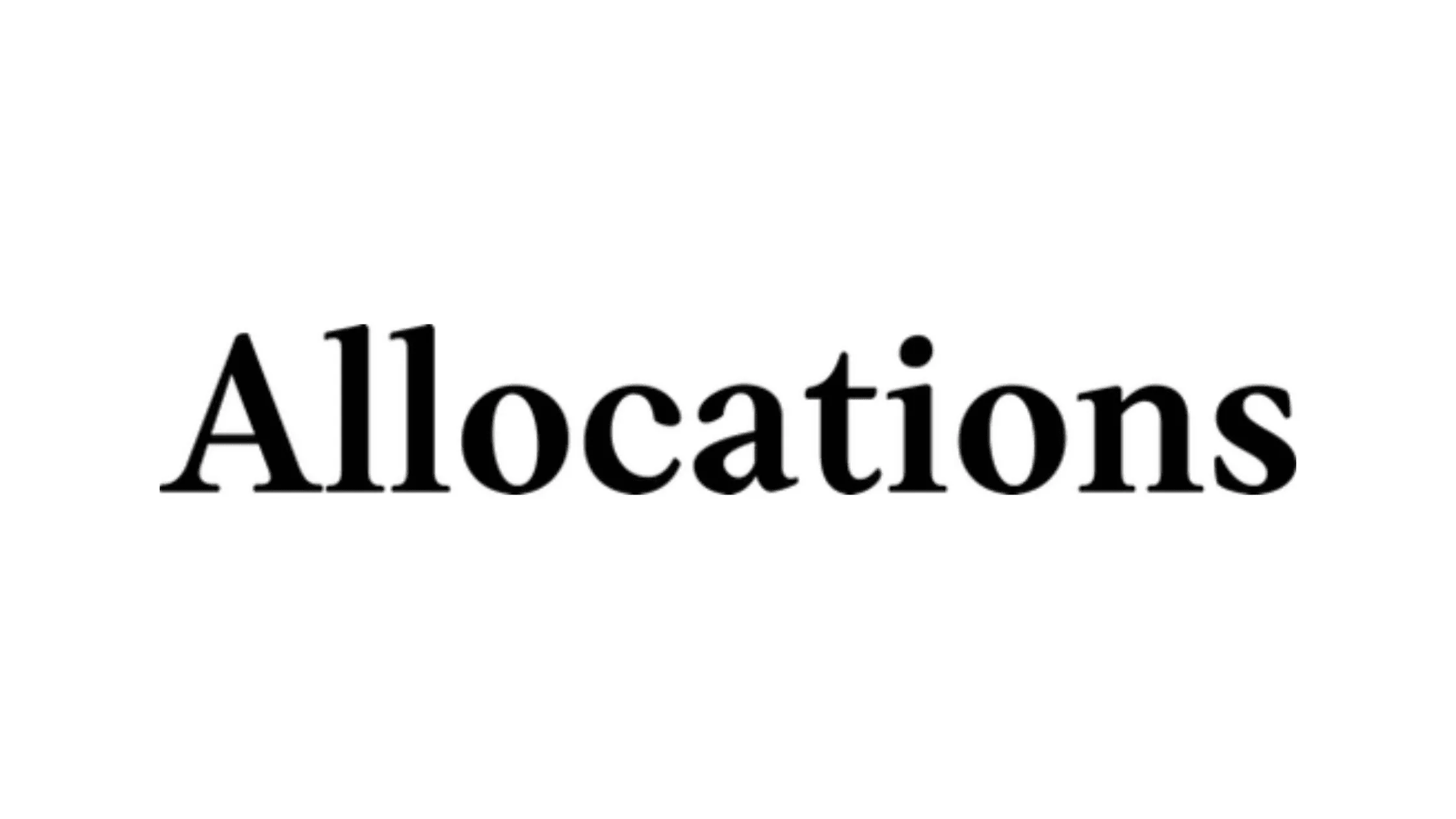 Allocations logo