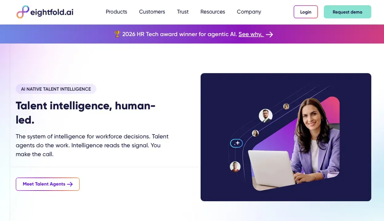 The Eightfold talent intelligence platform