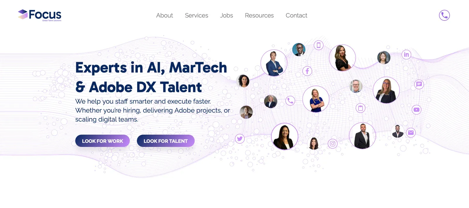 Focus Global Talent Solutions product screenshot