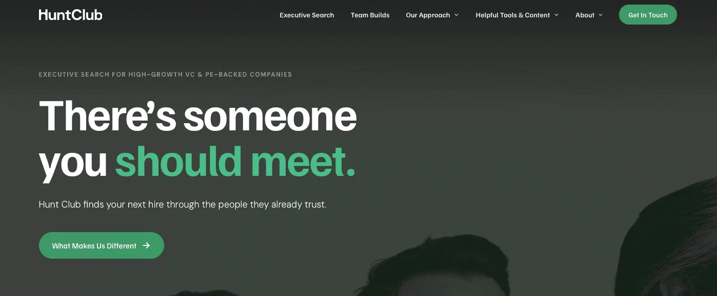 Hunt Club referral-driven recruiting