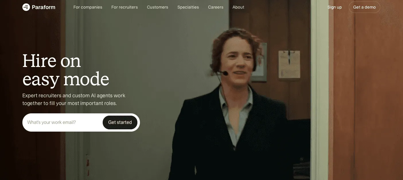 Paraform recruiter marketplace