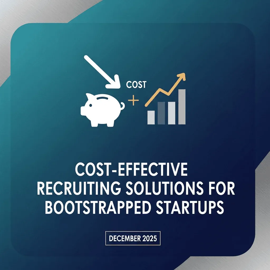 Cost-Effective Recruiting Solutions for Bootstrapped Startups in December 2025