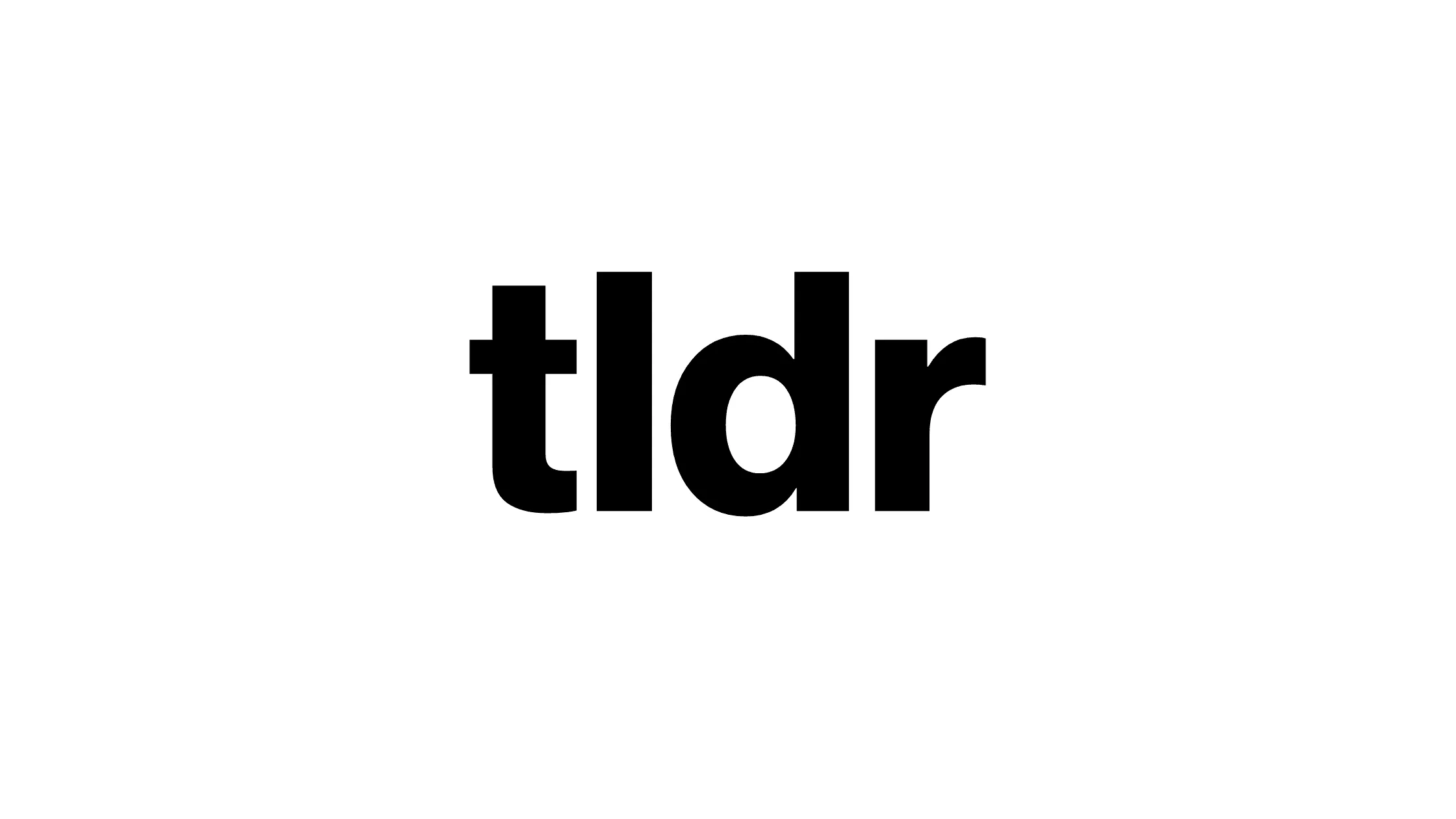 tldr logo
