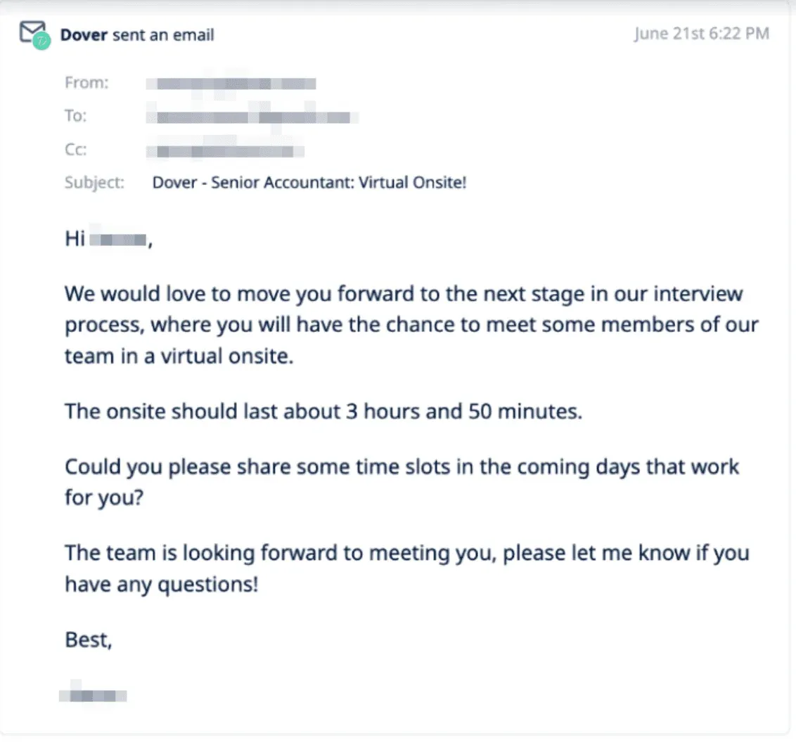 How Dover can improve your candidate experience and reduce dropoff by 40%