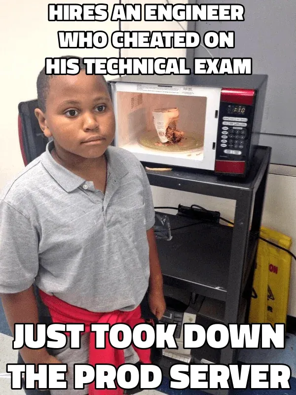 How to Prevent Cheating on Technical Interviews