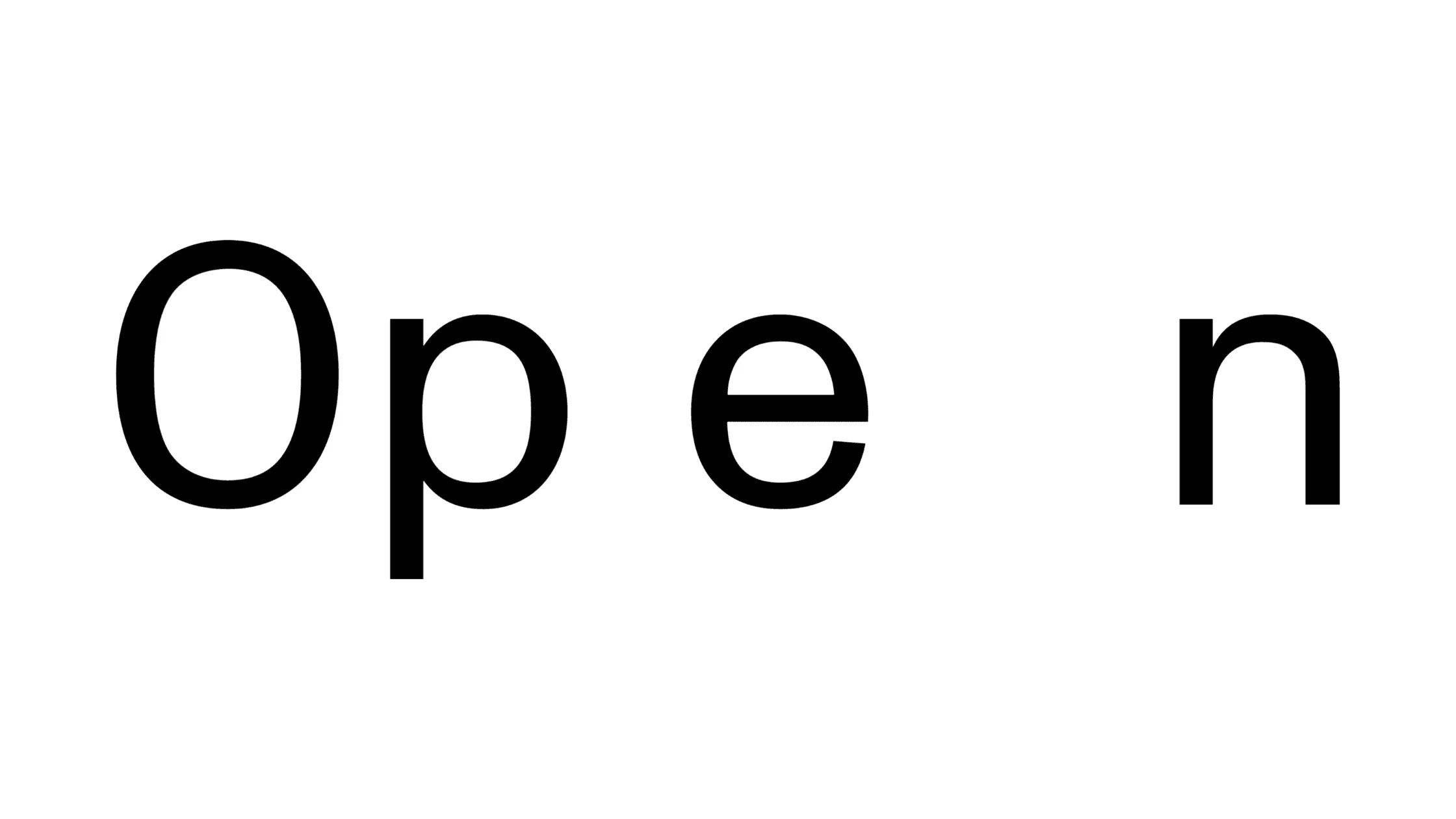 Open logo