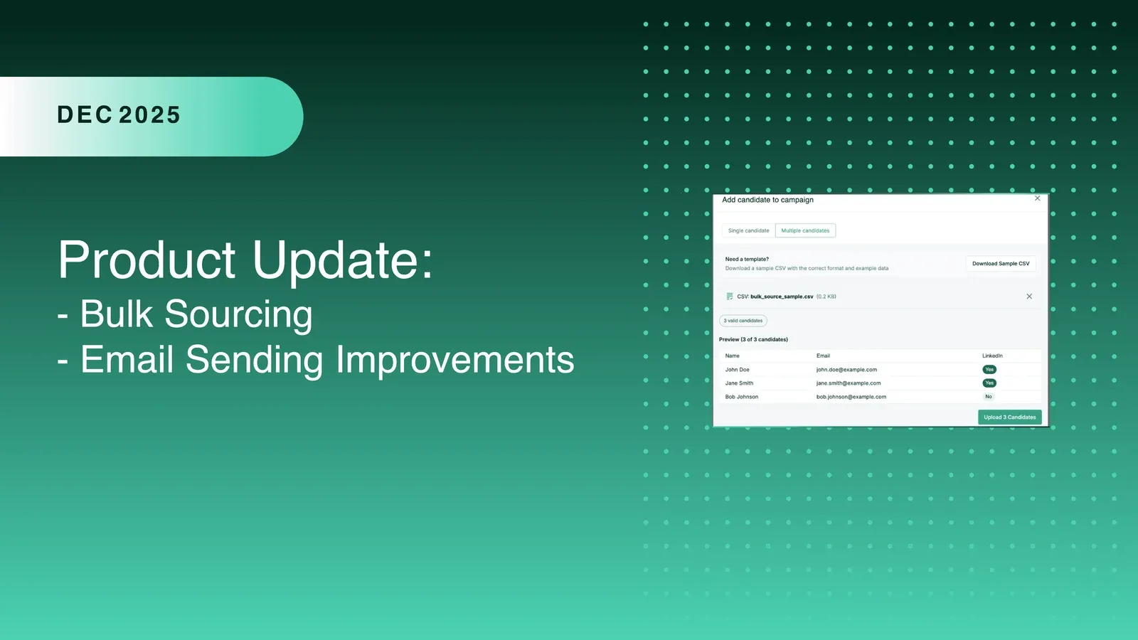 Product Update - December 2025