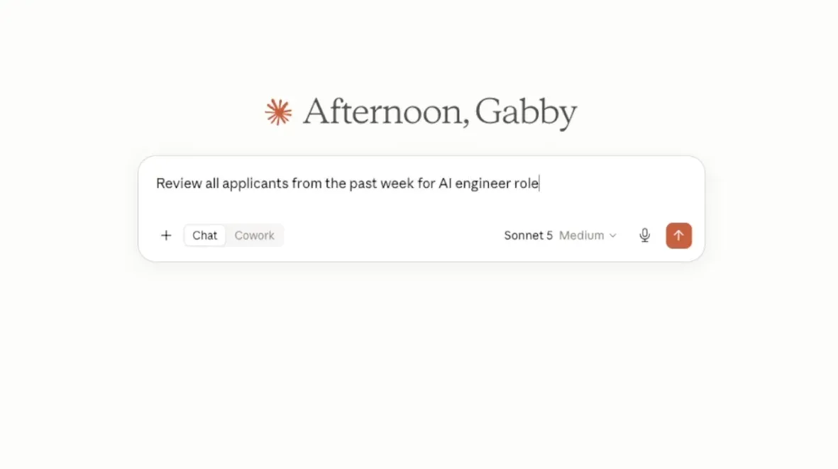 Dover MCP demo: asking Claude to review all applicants from the past week for the AI Engineer role