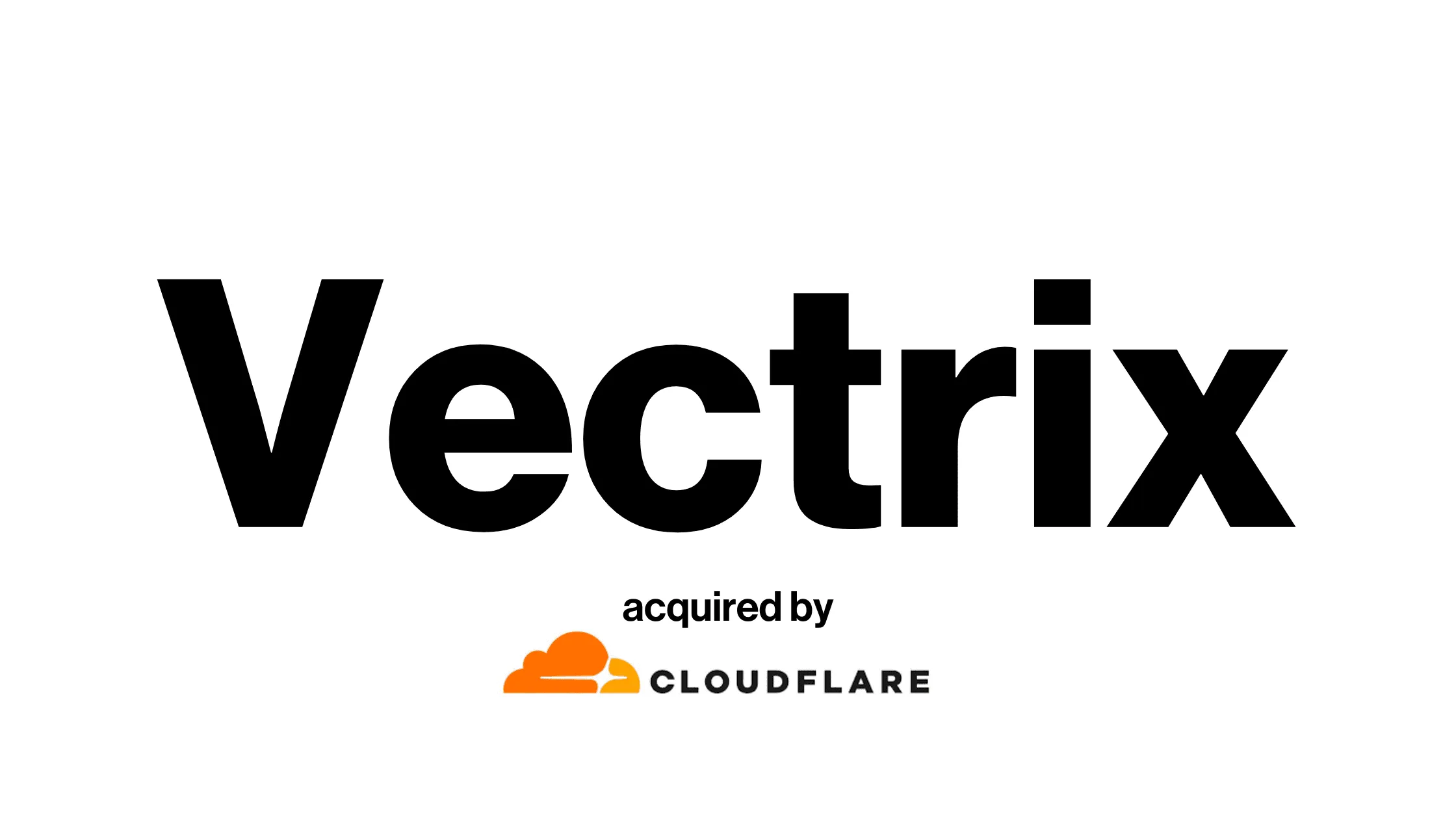 Vectrix (acq. by Cloudflare) logo